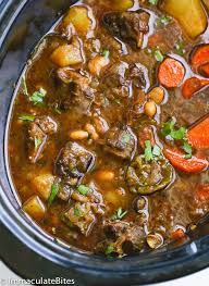 2 medium tomatoes, skinned and finely chopped. Slow Cooker Oxtail Soup Oxtail Recipes Slow Cooker Soup Oxtail Soup