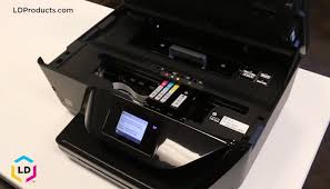 If you transfer the cartridge into a second printer, the printer will estimate the same ink level.chip's primary. Inkstallation Guides How To Change An Hp Printer Ink Cartridge Inkcartridges Com Blog