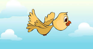 Birds Flying In The Sky Cartoon Flying Bird In The Sky Birds In The Sky Birds Flying Animation