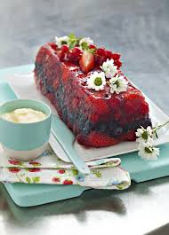 Terrine De Fruits Rouges A La Menthe Et Creme Mascarpone Citronnee Recette Recette De Terrine Recette Recettes De Cuisine