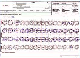 a completed icdas chart download scientific diagram