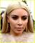 Platinum Kim Kardashian Wig