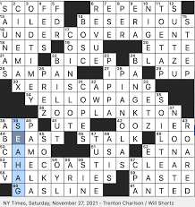 Signed, rex parker, king of crossworld Rex Parker Does The Nyt Crossword Puzzle Small Boat Of East Asia Sat 11 27 21 Gardening Practice That Minimizes The Need For Water Low Member Of A Marine Ecosystem