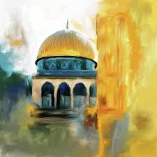Jordan mengumumkan bahawa kerja pemulihan dan pembinaan semula di masjidil aqsa di yerusalem timur, yang diduduki, telah disambung semula setelah dihalang israel. Mosque Painting Painting 691 1 Masjid Al Aqsa By Mawra Tahreem Tablolar Islami Sanat Painting