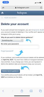 How to delete instagram account from iphone [instagram. How To Delete Your Instagram Account Phonearena