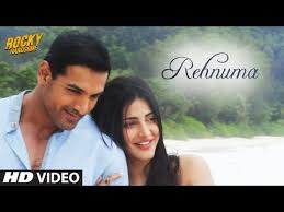 Rehnuma Video Song Rocky Handsome John Abraham Shruti Haasan T Series Youtube Bollywood Movie Songs Song Hindi Songs