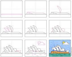 Another free still life for beginners step by step drawing video tutorial. How To Draw The Sydney Opera House Art Projects For Kids