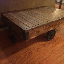 Railroad track cart wheel cast iron factory industrial hand car mining tool part. Best Industrial Cart Coffee Table For Sale In Fort Campbell Kentucky For 2021