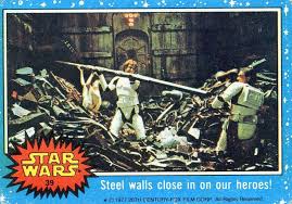 Collectible Card Trash Compactor Star Wars Cards Star Wars Vii Star Wars