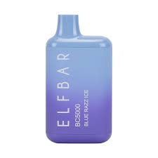 ELFBAR DISP US EDITION BC5000 PUFFS 10CT - BLUE RAZZ ICE