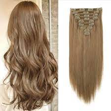 100 Remy Clip In Extensions Human Hair Double Wefts Real Hair Extensions Straight Real Hair Extensions Human Hair Extensions Clip In Extensions