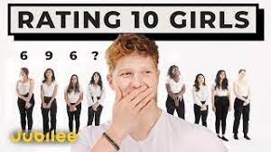 Last guy of level 5 looks handsome than last guy of 6 and 7 hands down. 10 Vs 1 Rating Girls By Looks Personality Versus 1 Youtube