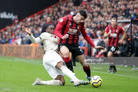 Aaron Wan Bissaka Of Bournemouth And Diego Rico Of Bournemouth During Bournemouth Diego Social Media Post