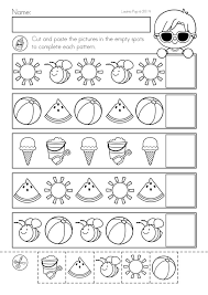 Welcome to kindergarten math worksheets. Summer Review Kindergarten Math Literacy Worksheets Activities Pre Cut And Paste Algebra Kindergarten Math Worksheets Cut And Paste Worksheets Algebraic Expressions Word Problems Worksheet 6th Grade Grade 9 Math Topics Math Problems