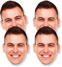 Big Dot of Happiness Fun Face Cutout Decorations