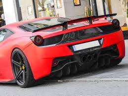 The ferrari roma (type f169) is a grand touring, high performance italian sports car created by automobile manufacturer ferrari. Dmc Ferrari 458 Carbon Fiber Rear Wing Spoiler Estremo Dmc