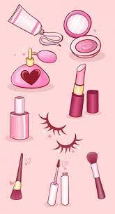 Fashion Wallpaper Iphone Logo Wallpapers 26 Ideas Makeup Wallpapers Iphone Wallpaper Makeup Illustration