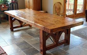 Dining Room Rustic Dining Room Furniture Solid Wood Sets Free Rustikaler Esstisch Esszimmertisch Holz Holzesstische