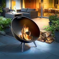 Outdoor fireplaces & fire pits. This Fire Pit Warms Cool Nights And Creates A Cozy And Pleasant Atmosphere Fireglobe Outdoor Fireplace Design By Eva Solo Interior 3000