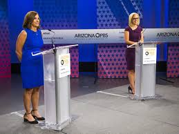 (mario tama / getty images) sinema's first political compromise arguably came in 2004, when she ran again for the state house, this time as a registered democrat in a heavily democratic district in central phoenix. Martha Mcsally Accuses Kyrsten Sinema Of Backing Treason In Senate Debate Local News Tucson Com