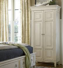 Jewelry cabinet mirrored armoire wood storage necklace organizer rectangle makeu. Country Chic Maple Wood Tall Armoire Cabinet White Zin Home