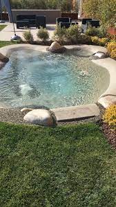 Pin On Small Backyard Ideas Backyard Pool Designs Backyard Beach Small Backyard Pools
