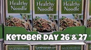 Kibun foods healthy noodle, 6 x 8 oz organic long kaw bean vermicelli noodles 29 6 ounces 13. Ketober Day 26 27 Trying The 1 Carb Noodles From Costco He Did What Youtube