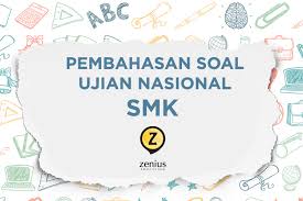 Prediksi soal un 2015/2016 bagian 1 lengkap dengan kunci jawaban prediksi soal un semoga prediksi soal un smp 2015/2016 4 mapel komplit dengan kunci jawabnya di atas bermanfaat untuk mempersiapkan adik adik dalam menghadapi un 2016 bulan april 2016 mendatang. Pembahasan Soal Ujian Nasional Smk Zenius Blog