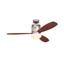 It maintains the sleek look of the fan body and protrudes very little below the body. 78006 Westinghouse Combo Ceiling Fan With Light