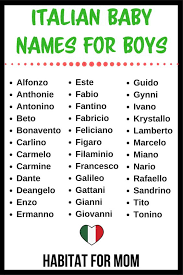 Italian Baby Names For Boys Baby Names For Boys Boy Names Baby Boy Names Italian Boy Names Italian Baby Names Baby Boy Names Italian Italian Names Boy