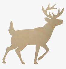 More images for how to cut deer antlers » Wooden Buck Deer Cutout Shape Plywood Deer Antlers Hd Png Download Kindpng
