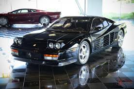 1 hour ago on automotive classifieds. 1988 Ferrari Testarossa 4 9l H12 Rwd Black With Black Interior 21 935 Miles