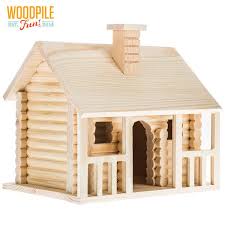 Birdhouse Kits Hobby Lobby Log Cabin Wood Birdhouse Hobby Lobby 1304096 Wood Birdhouses Bird Houses Small Wooden House