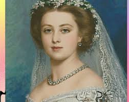 Victoria Princess Royal Portrait: Counted Cross Stitch Pattern (PDF)