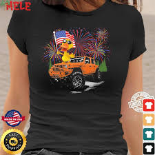 8% coupon applied at checkout. Duck American Flag And Jeep Independence Day 4th Of July T Shirt Hoodie Sweater Long Sleeve And Tank Top
