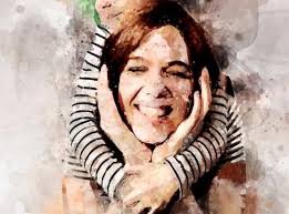 Custom Watercolor Portrait From Photo: Anniversary, Wedding, Birthday Gift,