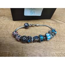 One Silver Bead Spacer Charm Dog Paw Blue Nittany Lion Fits Pandora Chamilia  Troll Style Bracelet - Walmart.Com