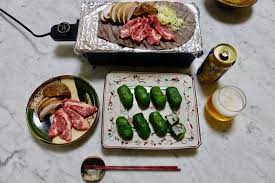 さぷら伊豆 渋谷の平日 伊豆の休日 自宅めし わさびの葉寿司 ラムの朴葉焼き