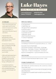 Best action verbs for a real estate agent cover letter. Online Real Estate Agent Resume Template Fotor Design Maker