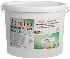Acrotex Acryl Latexfarbe Seidenmatt 12 Fiocchi Farben Ag