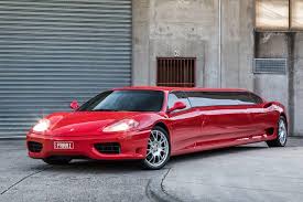 By ferrari (view all) see full size image. Stretched Ferrari 360 Modena Limousine Asks 287 000 See Inside