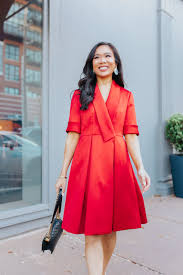Four Ways To To Be More Confident Color Chic Red Dress Outfit Red Dress Short Dresses For Work