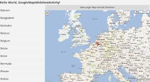 </script here change the values of latitude and longitude of your location. Programmers Sample Guide Android Google Maps Webview Example With Geocoding To Get Latitude And Longitude