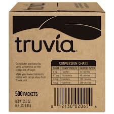 truvia natural stevia sweetener 500