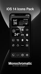 Ios 14 Icons Homescreen Iphone Black App Iphone App Design