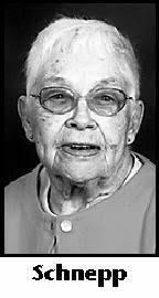 FRANCES SCHNEPP Obituary (2010)