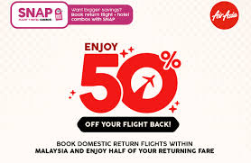 Promo spesial untuk bulan april, dapatkan harga terbaik untuk pembelanjaan tiket penerbangan rute singapure ke bandung atau sebaliknya sekarang juga. Deal Book A Domestic Airasia Flight And Get 50 Off For The Returning Fare