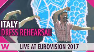 Italy's måneskin have won the eurovision song contest 2021 with their entry, zitti e buoni. Italy Francesco Gabbani Occidentali S Karma Grand Final Dress Rehearsal Eurovision 2017 Youtube