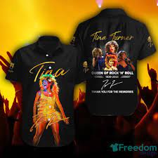 Tina Turner Dynamic Performer Hawaiian Shirt Gift For Fans - Freedomdesign