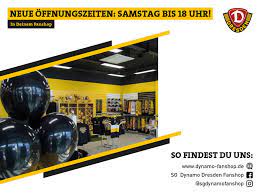 Jeder soll wissen, für welchen verein unsere herzen schlagen, denn das hat er verdient. Sg Dynamo Dresden Fanshop Samstags Langer Shoppen Der Dynamo Fanshop Hat Ab Sofort Samstags Bis 18 Uhr Geoffnet Wir Wunschen Euch Vorab Ein Schones Wochenende Facebook